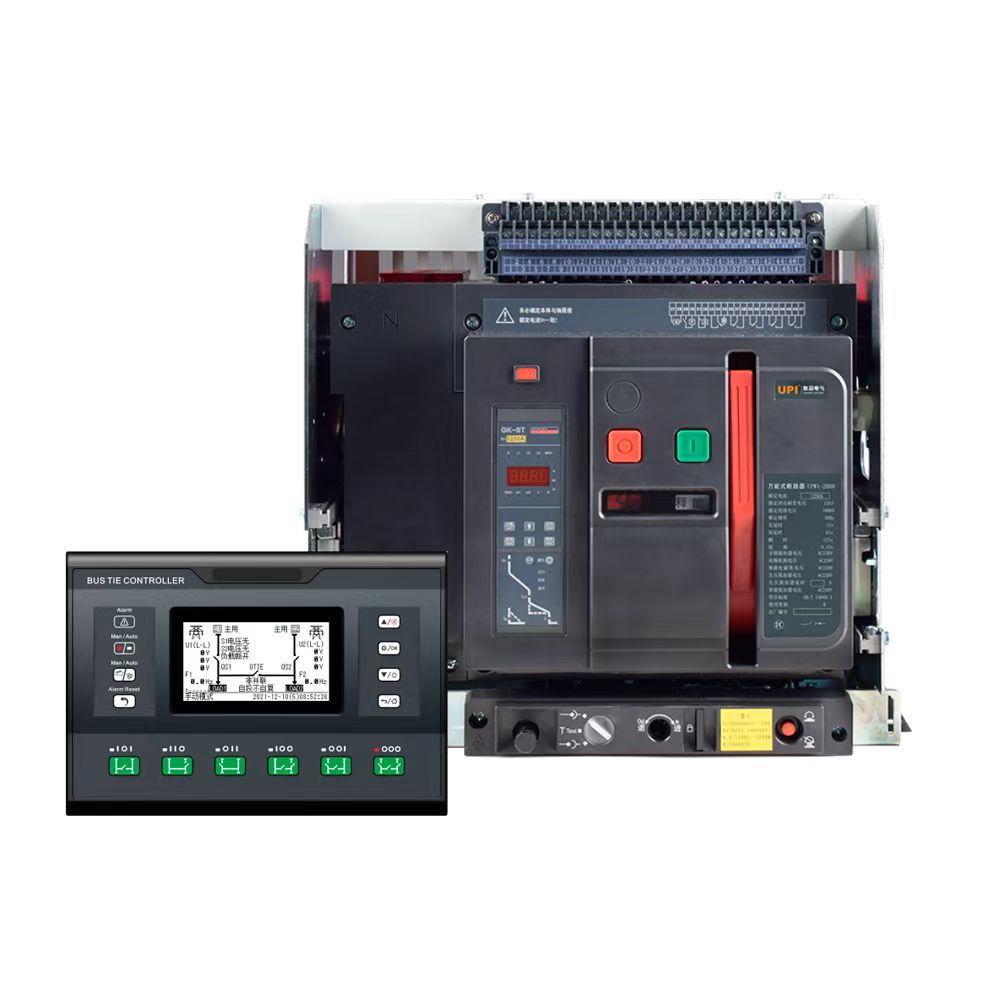 UPATW2系列自動電源轉(zhuǎn)換系統(tǒng)（兩進線一母聯(lián)）